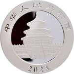 Pièce de monnaie en Argent 10 Yuan g 30 Millésime 2023 CHINA PANDA