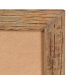 vidaXL Cadres photo 2 Pièces 23x28cm Bois de récupération solide et verre