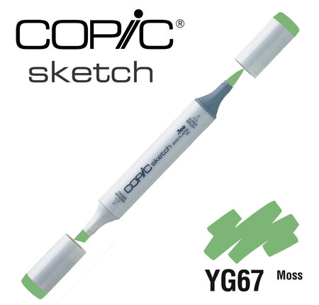 Marqueur à l'alcool Copic Sketch YG67 Moss