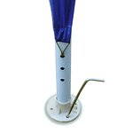 vidaXL Tente de réception 3 x 4 m Bleu