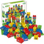 Biobuddi blocs éducatifs 60 pièces et 2 plaques de base bb-0008