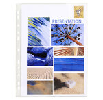 Sachet De 10 Pochettes Perforées - Pvc Lisse - A4 - X 10 - Exacompta