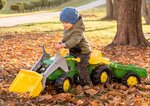 Tracteur a pedales + remorque rollyKid John Deere