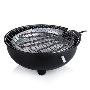 Tristar Barbecue électrique de table BQ-2880 1250 W 30 cm Noir