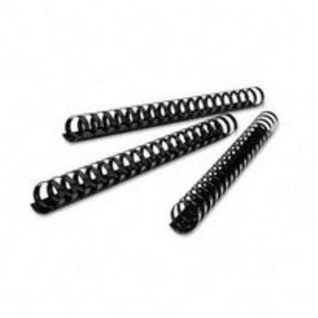 Lot de 50 CombBind Peignes de reliure noir 28 mm GBC