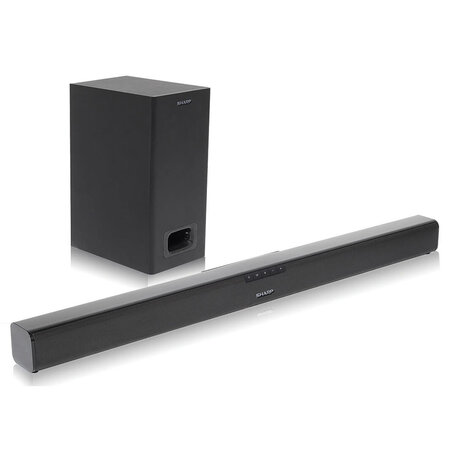 Sharp ht-sbw110 haut-parleur soundbar noir 2.1 canaux 180 w