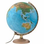 Globe terrestre lumineux Gold Classic Ø 30 cm