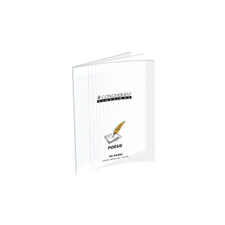 CONQUERANT CLASSIQUE 1 Cahier de Poésie & Chant, 320x 240 mm