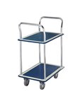 (CHARIOT DOUBLE PLATEAU) Chariot à double plateau 900 x 600 x 995mm 300kg