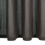 vidaXL Rideaux avec anneaux en métal 2 Pièces Coton 140x245 cm Anthracite