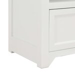 vidaXL Meuble TV Blanc 120x30x40 cm Bois