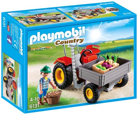 PLAYMOBIL 6131 Country - Fermier Avec Faucheuse
