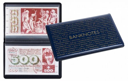 Album de poche leuchtturm numis pour 20 billets de banque (347372)