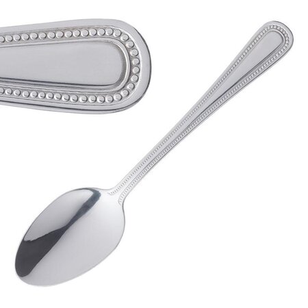 Cuillère à dessert 183 mm bead - lot de 12 - olympia -  - acier inoxydable 183
