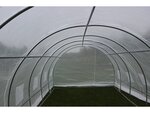Serre tunnel de jardin avec porte "Mimosa" - 180 g/m² - 18 m² - 6 x 3 x 2 m