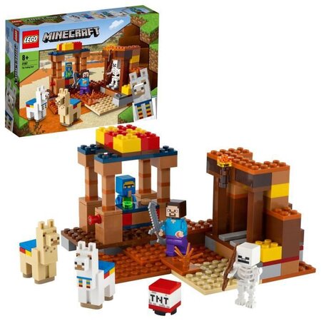 Lego minecraft 21167 le comptoir d'échange