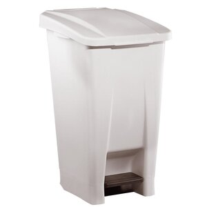 Poubelle à pédale Mobily  60 litres - Couvercle Blanc