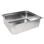 Bac gastro inox gn 2/1 - 200 mm - vogue -  - acier inoxydable49 5650 x200x530mm