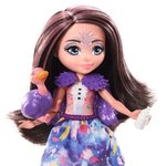 Enchantimals poupée ofelia autruche 15 cm et autruchons
