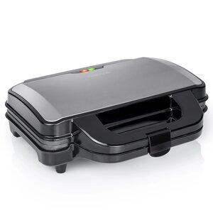 Tristar appareil à croque-monsieur sa-3060 900 w noir et argenté