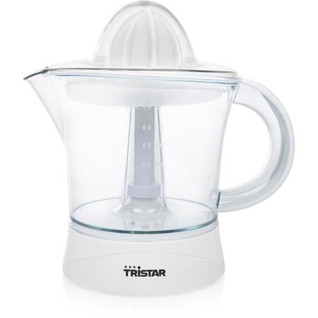 Tristar cp-3006 presse-agrumes - verseuse amovible - 1 2l - couvercle transparent
