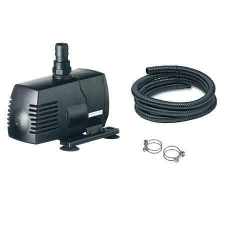 Ubbink Kit de pompe pour sujets cracheurs "SoArte" Noir