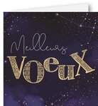 Lot de 5 cartes bonne annee