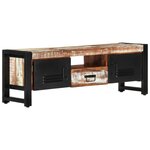 vidaXL Meuble TV 120x30x40 cm Bois massif de récupération