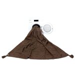 Tapis coton lavable Tribu sol marron - 200 x 300 cm