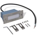 vidaXL Lampe d'escalier encastrée à 2 LED 44x111x56 mm