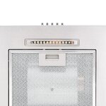 vidaXL Hotte murale 60 cm Acier inoxydable 756 m³/h LED