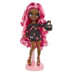 Rainbow high - poupée mannequin 28cm - rose