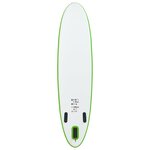 vidaXL Ensemble de planches SUP gonflables Vert et blanc