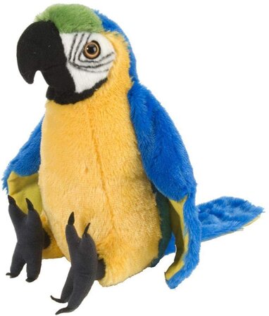 Peluche Cuddlekins Papagayo Ara De 30 Cm