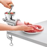 Metaltex Hachoir à viande 3 en 1 Jack Aluminium