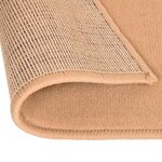 vidaXL Tapis BCF Beige 100x500 cm