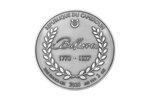 BEETHOVEN 250th Anniversary 3 onces argent monnaie 3000 Francs Cameroon 2020
