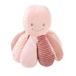 NATTOU Pieuvre multi-activités (hochet, papier bruissant, scouic) - Multi-matieres - Rose