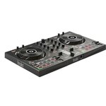 Hercules inpulse 300 - contrôleur dj usb - 2 pistes avec 16 pads et carte son