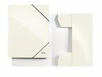Chemise à élastique wow  a4  carton  blanc de perle leitz
