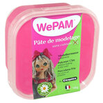Porcelaine froide à modeler WePam 145 g Rose fluo