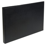 Classeur Rembordé Pvc Dos Rond 4 Anneaux 30mm - A3 Horizontal - Noir - Exacompta