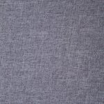 vidaXL Fauteuil Gris clair Tissu
