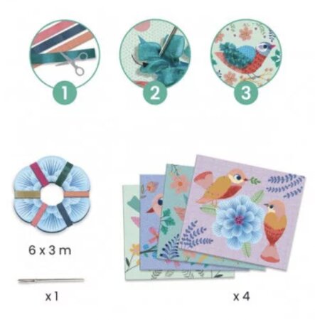 Kit creatif Artistic loops primavera