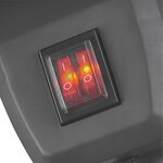 Eurom chauffage pour patio "q-time 2000" 2000 w gris foncé