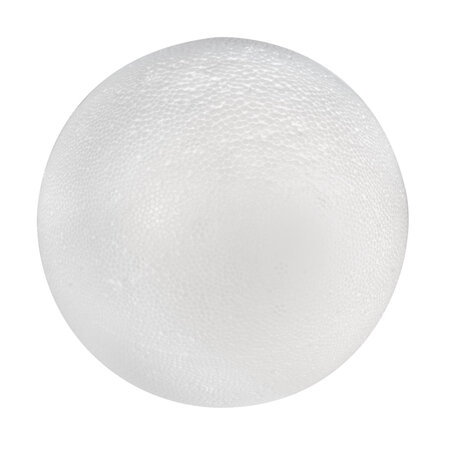 Boules en polystyrène  pleine  6 cm ø - lot de 10