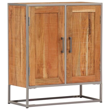 vidaXL Buffet 65 x 30 x 75 cm Bois d'acacia massif
