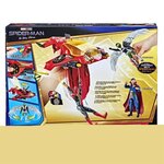 Marvel spider-man - jet araignée - figurines 15 cm spider-man - marvel's vulture - doctor strange - 4 projectiles - des 4 ans