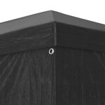 vidaXL Tente de réception 3 x 3 m Anthracite