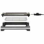 Tristar Plancha et barbecue électrique 2000 W 37x25 cm Noir